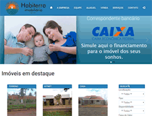 Tablet Screenshot of habiterraimoveis.com.br